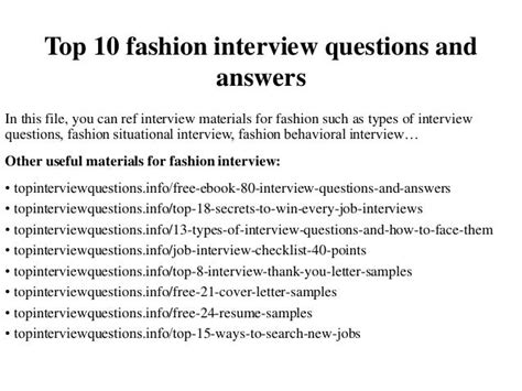 gucci fashion interview questions.